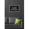 imageTrends International Star Wars The Bad Batch  Logo Wall Poster 34L x 224W Premium Unframed VersionGray Framed Version