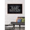 imageTrends International Star Wars The Bad Batch  Logo Wall Poster 34L x 224W Premium Unframed VersionMahogany Framed Version
