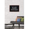 imageTrends International Star Wars The Bad Batch  Logo Wall Poster 34L x 224W Premium Unframed VersionMahogany Framed Version