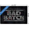 imageTrends International Star Wars The Bad Batch  Logo Wall Poster 34L x 224W Premium Unframed VersionPremium Unframed Version