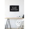 imageTrends International Star Wars The Bad Batch  Logo Wall Poster 34L x 224W Premium Unframed VersionSilver Framed Version