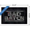 imageTrends International Star Wars The Bad Batch  Logo Wall Poster 34L x 224W Premium Unframed VersionWhite Framed Version