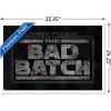 imageTrends International Star Wars The Bad Batch  Logo Wall Poster 34L x 224W Premium Unframed VersionWhite Framed Version