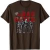 imageStar Wars The Bad Batch Wrecker Hunter Tech Crosshair TShirtBrown