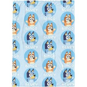 imageJay Franco Star Wars The Bad Batch Batch ampamp Co Throw Blanket  Measures 46 x 60 inches Kids Bedding  Fade Resistant Super Soft FleeceBlue  Bluey