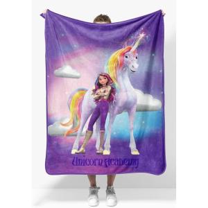 imageJay Franco Star Wars The Bad Batch Batch ampamp Co Throw Blanket  Measures 46 x 60 inches Kids Bedding  Fade Resistant Super Soft FleecePurple  Unicorn Academy
