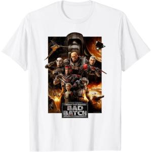 imageStar Wars The Bad Batch Series Poster TShirtWhite