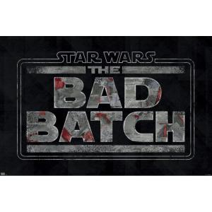 imageTrends International Star Wars The Bad Batch  Logo Wall Poster 34L x 224W Premium Unframed VersionPremium Unframed Version