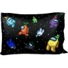 imageJay Franco Star Wars The Book of Boba Fett 1 Single Reversible Pillowcase  Kids Super Soft BeddingBlue  Among Us