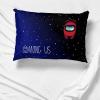 imageJay Franco Star Wars The Book of Boba Fett 1 Single Reversible Pillowcase  Kids Super Soft BeddingBlue  Among Us