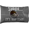 imageJay Franco Star Wars The Book of Boba Fett 1 Single Reversible Pillowcase  Kids Super Soft BeddingGray  Mandalorian