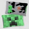 imageJay Franco Star Wars The Book of Boba Fett 1 Single Reversible Pillowcase  Kids Super Soft BeddingGreen  Minecraft