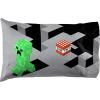 imageJay Franco Star Wars The Book of Boba Fett 1 Single Reversible Pillowcase  Kids Super Soft BeddingGreen  Minecraft