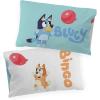 imageJay Franco Star Wars The Book of Boba Fett 1 Single Reversible Pillowcase  Kids Super Soft BeddingTeal  Bluey