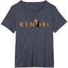 imageStar Wars ObiWan Kenobi Jedi Tatooine TShirtHeather Blue