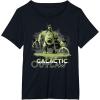 imageStar Wars The Book of Boba Fett Galactic Outlaw Rancor Rider TShirtBlack