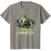 imageStar Wars The Book of Boba Fett Galactic Outlaw Rancor Rider TShirtSlate Grey