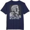 imageStar Wars Vintage ObiWan Kenobi May the Force Be With You TShirtNavy Blue