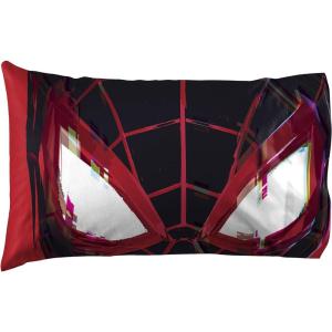 imageJay Franco Star Wars The Book of Boba Fett 1 Single Reversible Pillowcase  Kids Super Soft BeddingBlack  Miles Morales