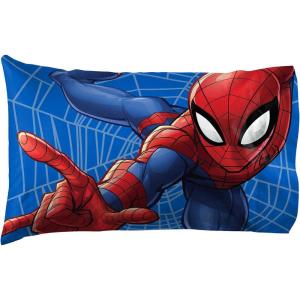 imageJay Franco Star Wars The Book of Boba Fett 1 Single Reversible Pillowcase  Kids Super Soft BeddingBlue  Spiderman