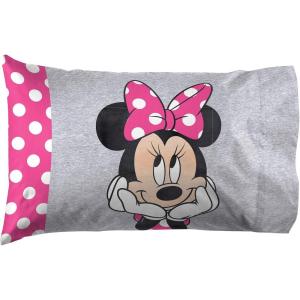 imageJay Franco Star Wars The Book of Boba Fett 1 Single Reversible Pillowcase  Kids Super Soft BeddingGray  Minnie Mouse