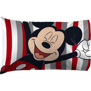 imageJay Franco Star Wars The Book of Boba Fett 1 Single Reversible Pillowcase  Kids Super Soft BeddingMulti  Mickey Mouse