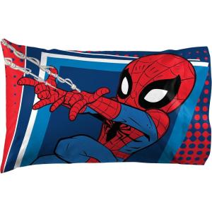 imageJay Franco Star Wars The Book of Boba Fett 1 Single Reversible Pillowcase  Kids Super Soft BeddingRed  Spiderman