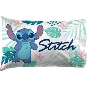 imageJay Franco Star Wars The Book of Boba Fett 1 Single Reversible Pillowcase  Kids Super Soft BeddingWhite  Lilo  Stitch