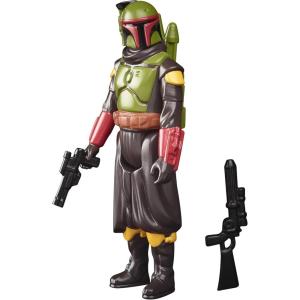 imageSTAR WARS Retro Collection Boba Fett Morak Toy 375InchScale The Mandalorian Collectible Action Figure Toys Kids 4 and Up