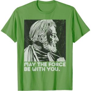 imageStar Wars Vintage ObiWan Kenobi May the Force Be With You TShirtGrass Green