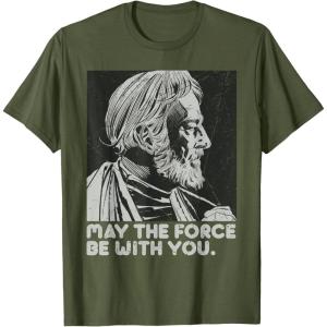 imageStar Wars Vintage ObiWan Kenobi May the Force Be With You TShirtOlive Green