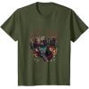 imageStar Wars The Book Of Boba Fett Tusken Raider Group Shot TShirtOlive Green