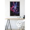 imageTrends International Star Wars ObiWan Kenobi  Duel Wall Poster 22375quot x 34quot Premium Unframed VersionBarnwood Framed Version