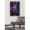 imageTrends International Star Wars ObiWan Kenobi  Duel Wall Poster 22375quot x 34quot Premium Unframed VersionBarnwood Framed Version