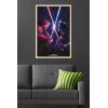 imageTrends International Star Wars ObiWan Kenobi  Duel Wall Poster 22375quot x 34quot Premium Unframed VersionBlonde Framed Version