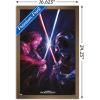 imageTrends International Star Wars ObiWan Kenobi  Duel Wall Poster 22375quot x 34quot Premium Unframed VersionBronze Framed Version