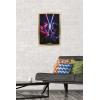 imageTrends International Star Wars ObiWan Kenobi  Duel Wall Poster 22375quot x 34quot Premium Unframed VersionGold Framed Version