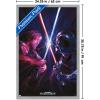 imageTrends International Star Wars ObiWan Kenobi  Duel Wall Poster 22375quot x 34quot Premium Unframed VersionGray Framed Version