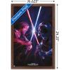 imageTrends International Star Wars ObiWan Kenobi  Duel Wall Poster 22375quot x 34quot Premium Unframed VersionMahogany Framed Version