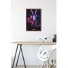 imageTrends International Star Wars ObiWan Kenobi  Duel Wall Poster 22375quot x 34quot Premium Unframed VersionMahogany Framed Version