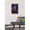 imageTrends International Star Wars ObiWan Kenobi  Duel Wall Poster 22375quot x 34quot Premium Unframed VersionMahogany Framed Version