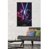 imageTrends International Star Wars ObiWan Kenobi  Duel Wall Poster 22375quot x 34quot Premium Unframed VersionPremium Poster  Clip Bundle