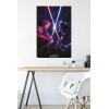 imageTrends International Star Wars ObiWan Kenobi  Duel Wall Poster 22375quot x 34quot Premium Unframed VersionPremium Unframed Version