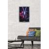 imageTrends International Star Wars ObiWan Kenobi  Duel Wall Poster 22375quot x 34quot Premium Unframed VersionSilver Framed Version