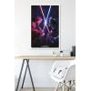 imageTrends International Star Wars ObiWan Kenobi  Duel Wall Poster 22375quot x 34quot Premium Unframed VersionWhite Framed Version