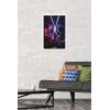 imageTrends International Star Wars ObiWan Kenobi  Duel Wall Poster 22375quot x 34quot Premium Unframed VersionWhite Framed Version