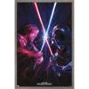 imageTrends International Star Wars ObiWan Kenobi  Duel Wall Poster 22375quot x 34quot Premium Unframed VersionBarnwood Framed Version