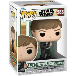 imageFunko Pop Star Wars The Book of Boba Fett  Luke Skywalker ampamp Grogu Training