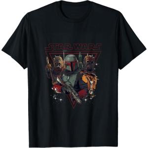 imageStar Wars The Book Of Boba Fett Tusken Raider Group Shot TShirtBlack
