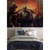 imageRoomMates Star Wars The Book Of Boba Fett Brown Peel ampamp Stick Wall Mural by RoomMates RMK12441MBoba Fett Mural